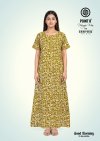 Good Morning Vol 6 By Deeptex Cotton Printed Nighty Gown 